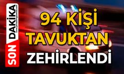 94 kişi tavuktan zehirlendi