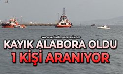 Kayık alabora oldu: 1 kişi kurtarıldı, 1 kişi aranıyor