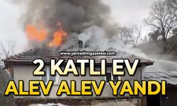 Ev yangını söndürüldü