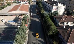 Altyapı bitti, asfalt serildi