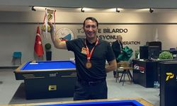 3 bant bilardo Türkiye şampiyonu Köseoğlu oldu