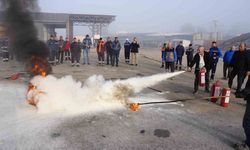 Başiskele’de yangın eğitimi ve tatbikatı