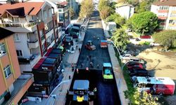 Hafta sonu asfalt mesaisi