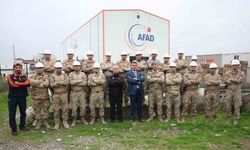 Jandarma komandolar eğitimde