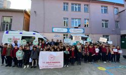 Minik öğrenciler sağlık elçisi oldu