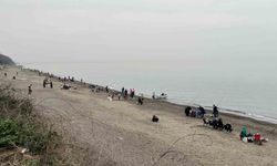 Sahiller olta avcılarıyla dolup taştı