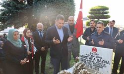 Şehit uzman çavuş mezarı başında anıldı