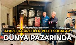 Alaplı’da üretilen pelet sobalar dünya pazarında