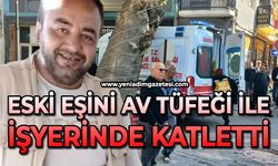 Boşandığı eşi tarafından av tüfeğiyle öldürüldü