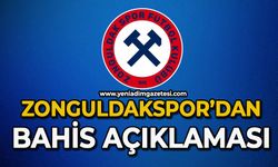 Zonguldakspor’dan bahis açıklaması yapıldı