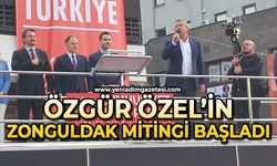 CHP Genel Başkanı Özgür Özel'in mitingi başladı