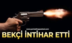 Genç bekçi canına kıydı