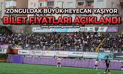 Zonguldak büyük heyecan yaşıyor: Bilet fiyatları açıklandı