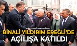 Binali Yıldırım Ereğli’de açılışa katıldı