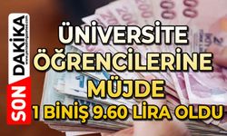 Üniversite öğrencilerine müjde: 1 biniş 9.60 lira oldu