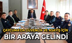 Çaycuma'da güvenlik ve asayiş için bir araya gelindi