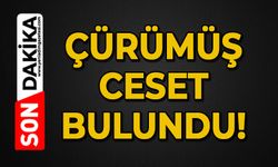 Çürümüş ceset bulundu