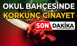 Okul bahçesindeki korkunç cinayet