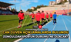 Can Güven açıklamalarda bulundu: Zonguldakspor'un durumu ne olacak?