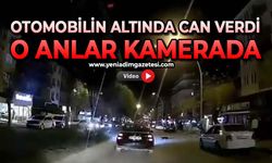 Otomobilin altında can verdi: O anlar kamerada
