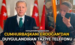 Cumhurbaşkanı Erdoğan’dan duygulandıran taziye telefonu