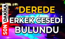 Derede erkek cesedi bulundu