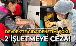 Devrek’te gıda denetimi şoku: 2 işletmeye ceza!