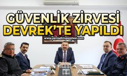 Güvenlik Zirvesi Devrek’te yapıldı