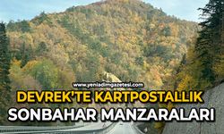 Devrek’te kartpostallık sonbahar manzaraları