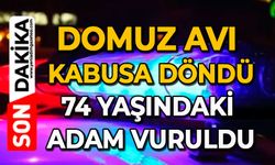 Domuz avı kabusa döndü: 74 yaşındaki adam vuruldu