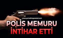 Polis memuru canına kıydı