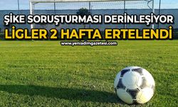 Şike soruşturması derinleşiyor: Ligler 2 hafta ertelendi