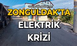 Zonguldak'ta elektrik krizi