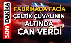 Fabrikada facia: Çeltik çuvalının altında can verdi