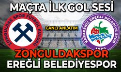 Zonguldakspor, Ereğli Belediyespor karşılaşmasında ilk gol sesi