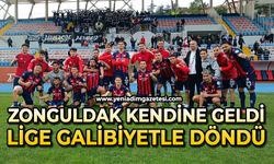 Zonguldak kendine geldi: Lige galibiyetle döndü