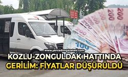 Kozlu-Zonguldak hattında gerilim yükseldi: Fiyatlar düştü