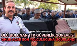 Ölü bulunan TTK Güvenlik görevlisi Onur Acar son yolculuğuna uğurlandı