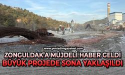 Zonguldak’a müjdeli haber geldi: Büyük projede sona yaklaşıldı