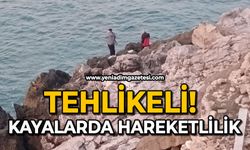 Tehlikeli: Kayalarda hareketlilik