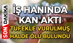 İş hanında olay: Tüfekle vurulmuş halde ölü bulundu
