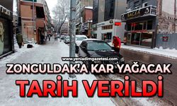 Zonguldak’a Kar yağacak tarih verildi