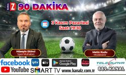 90 Dakika 3 Kasım Pazartesi KANAL Z'de
