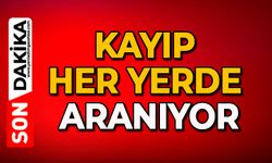 Kayıp her yerde aranıyor