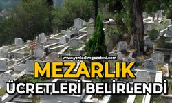 Mezarlık ücretleri belirlendi