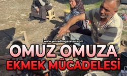Ateşi eşi harlıyor, o kalaylıyor: Omuz omuza ekmek mücadelesi