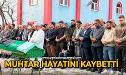 Muhtar hayatını kaybetti
