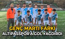 Genç Martı farkı:  Altıpasspor'a gol yağdırdı