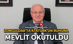 Zonguldak’ta Atatürk’ün ruhuna mevlit okutuldu