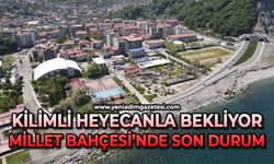 Kilimli heyecanla Millet Bahçesi'ni bekliyor